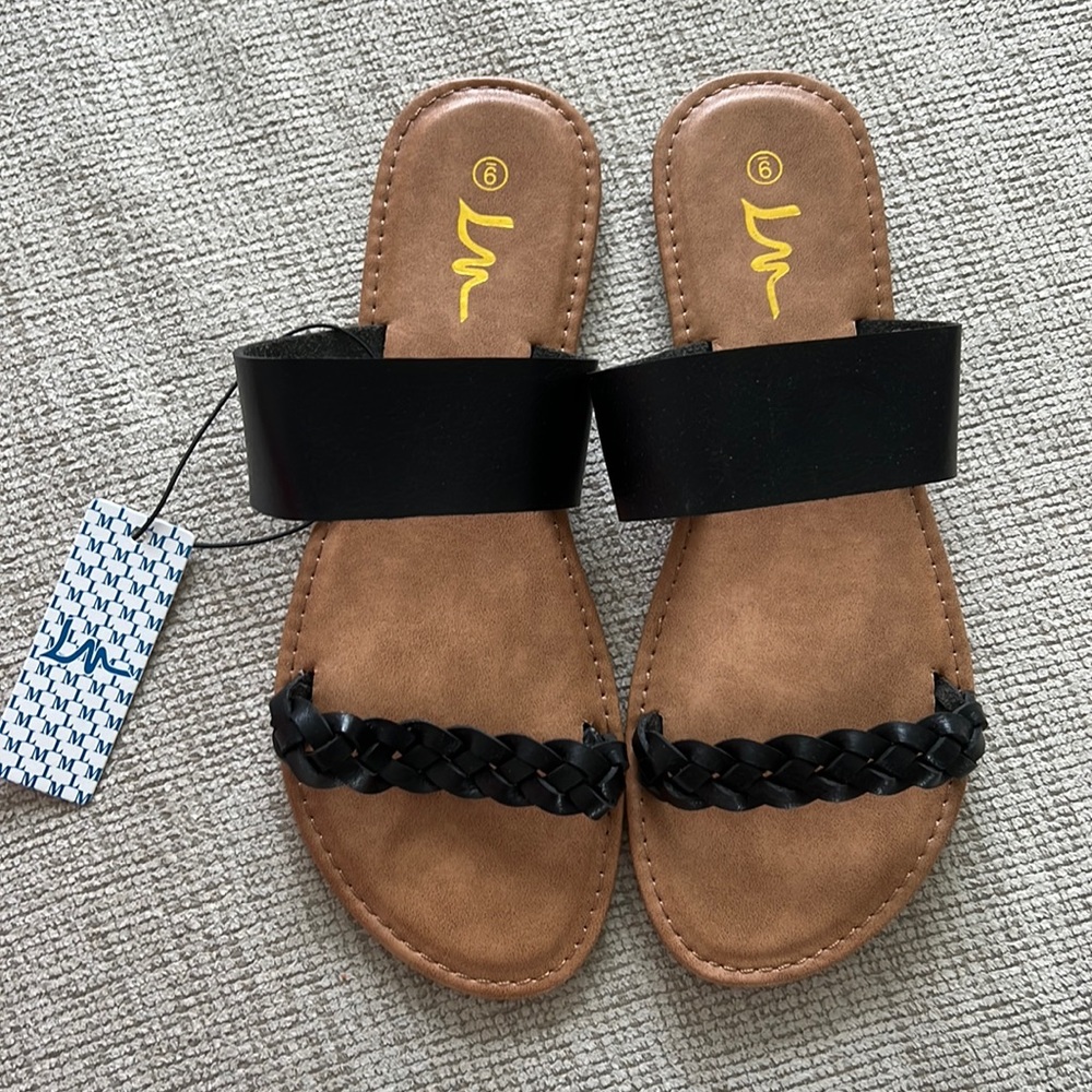 Women's Braided Slide Sandals